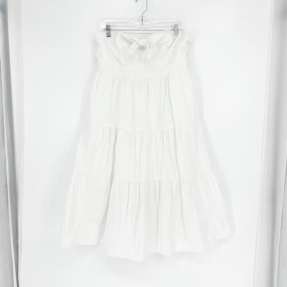 Universal Thread Tiered White Dress Size Large